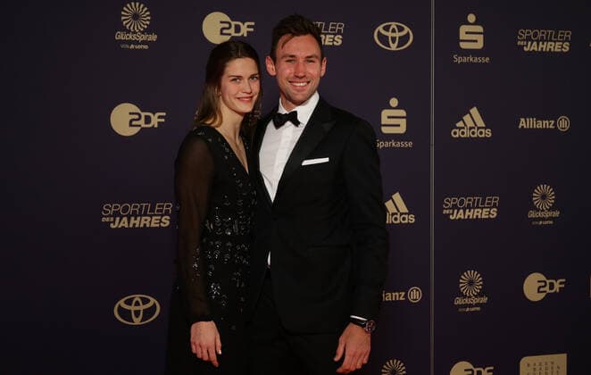 Baden Baden , Sportsman of the Year 2022 , Niklas Kaul and Mareike Rösing