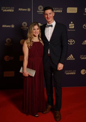 Baden Baden , athlete of the year 2022 , Elizabeth Seitz fmit Nils heyden