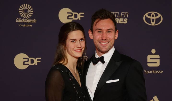 Baden Baden , Sportsman of the Year 2022 , Niklas Kaul and Mareike Rösing