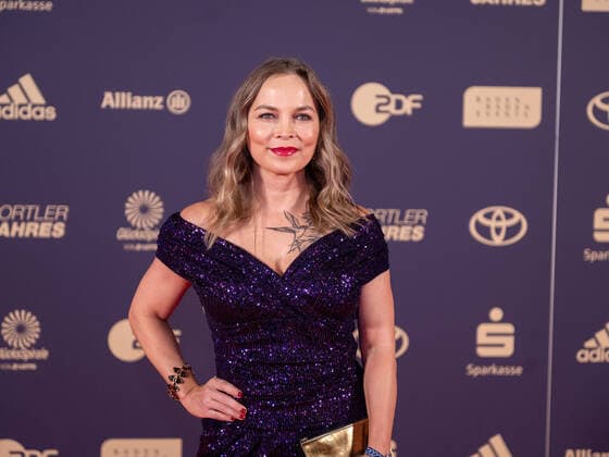 Regina Halmich, athlete of the year, awarding the honor in 2022, 18 12 2022, Eibner press photo Sascha Walther athlete of the year, awarding the honor in 2022, 18 12 2022 Baden Baden. Copyright: xEibner-Pressefotox EP_EER
