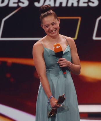 Baden Baden , Athlete of the Year 2022 , Sperrfirst 22 30 clock , Athlete of the Year Gina Lückenkemper