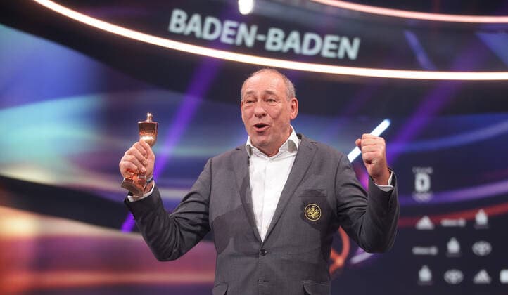 Baden Baden , Sportsman of the Year 2022 , Team of the Year , Peter Fischer Eintracht Frankfurt
