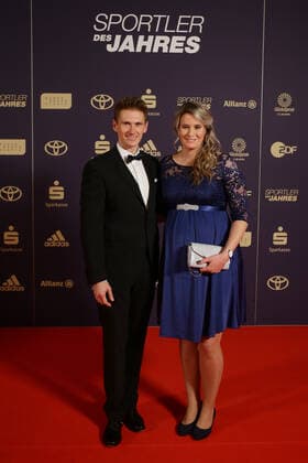 Baden Baden , Athlete of the Year 2022 , Natalie Geisenberger and Markus Scheer