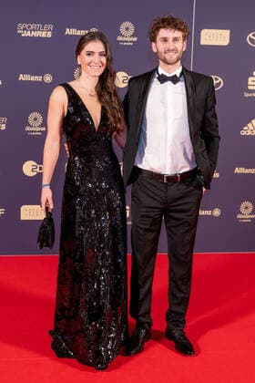 Leonie and Constantin Ebert, athlete of the year, awarding the honor in 2022, 18 12 2022, Eibner press photo Sascha Walther athlete of the year, awarding the honor in 2022, 18 12 2022 Baden Baden. Copyright: xEibner-Pressefotox EP_EER