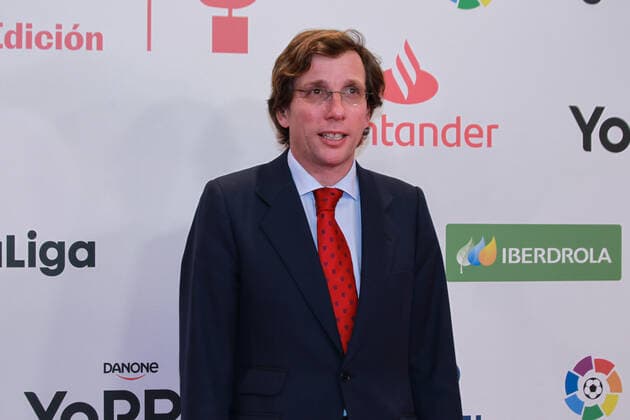 December 20, 2022, MADRID, MADRID, SPAIN: Jose Luis Martinez-Almeida, Mayor of Madrid poses for a photo during the 16th edition of the As Sports Awards at The Westin Palace on December 20, 2022 in Madrid, Spain. MADRID SPAIN - ZUMAa181 20221220_zaa_a181_012 Copyright: xIrinaxR.xHipolitox