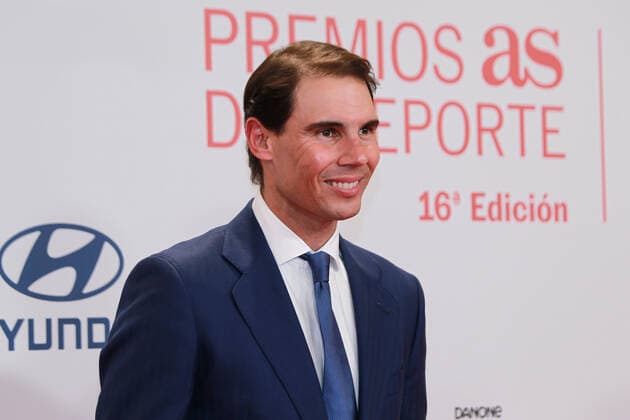 December 20, 2022, MADRID, MADRID, SPAIN: Rafael Nadal, tennis player of Spain poses for a photo during the 16th edition of the As Sports Awards at The Westin Palace on December 20, 2022 in Madrid, Spain. MADRID SPAIN - ZUMAa181 20221220_zaa_a181_027 Copyright: xIrinaxR.xHipolitox