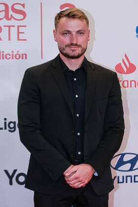 December 20, 2022, MADRID, MADRID, SPAIN: Marcus Cooper Walz, canoeist poses for a photo during the 16th edition of the As Sports Awards at The Westin Palace on December 20, 2022 in Madrid, Spain. MADRID SPAIN - ZUMAa181 20221220_zaa_a181_046 Copyright: xIrinaxR.xHipolitox