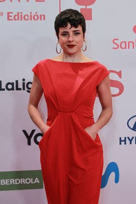 December 20, 2022, MADRID, MADRID, SPAIN: Sara Hurtado, ice skater poses for a photo during the 16th edition of the As Sports Awards at The Westin Palace on December 20, 2022 in Madrid, Spain. MADRID SPAIN - ZUMAa181 20221220_zaa_a181_048 Copyright: xIrinaxR.xHipolitox