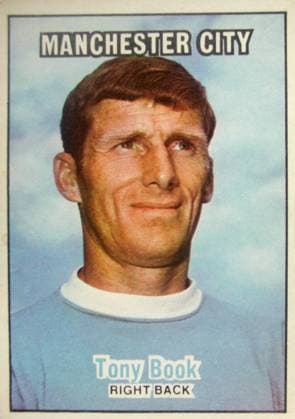 Tony Book Tony Book - Manchester City Joint holder of the Footballer of the Year award with Dave Mackay, Book, now 36, skippered Manchester City in the League Championship and FA Cup in 1968 and 69. Started his league career at 28 with Plymouth Argyle and joined City at a fee of £17,000 in June 1966. Great Britain  Copyright: xTopFotox 0111703