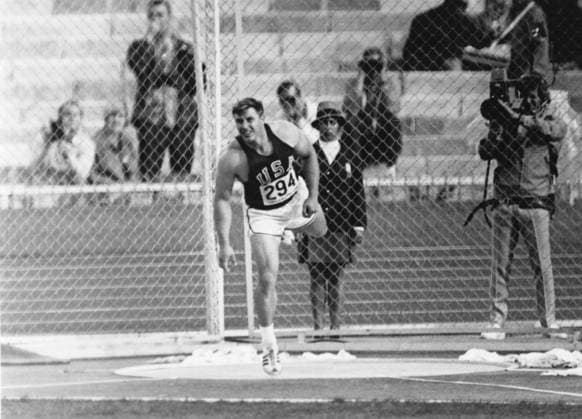 Al Oerter Al Oerter of the United States in action during the Men s Discus at the 19th Olympic Games, Olympische Spiele, Olympia, OS in Mexico City. He won the gold medal for the event with an Olympic record throw of 212 feet 6 and one half inches. 16th October 1968 United States  Copyright: xTopFotox 0518782