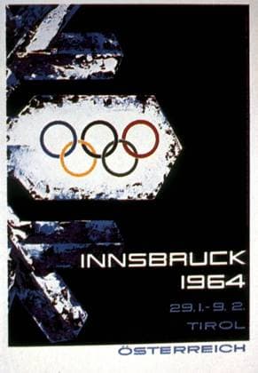 PAL 1964 Winter Olympics Innsbruck, Austria Poster Austria  Copyright: xTopFotox 0944467