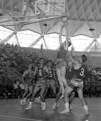 OLYMPIC GAME BASKETBALL PHILIPPINE V POLAND POLANB ATTACK 27 AUGUST 1960 Italy  Copyright: xTopFotox IPU400245