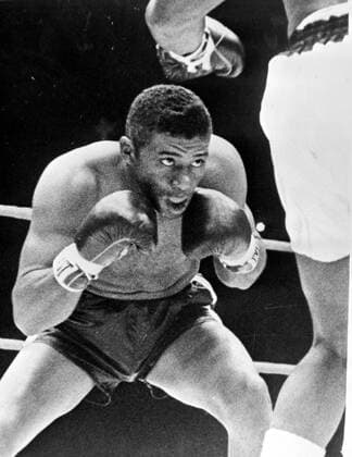 BOXER SONNY LISTON AND FLOYD PATTERSON IN ACTION ; 27 SEPTEMBER 1962  Copyright: xTopFotox IPU442885
