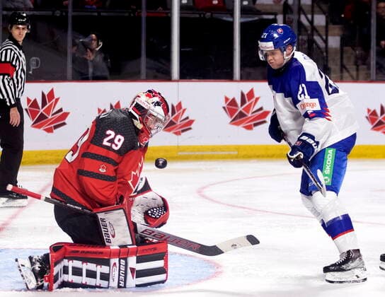 Ice hockey, U20 international, Canada - Slovakia