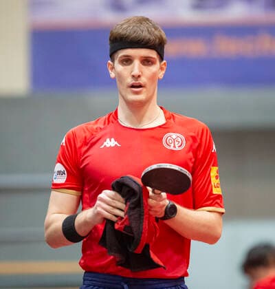 22 12 2022, xomx table tennis Bundesliga TTC RhönSprudel Fulda Maberzell 1 FSV Mainz 05 picture Luka Mladenovic Copyright: HMBxMedia OliverxMueller