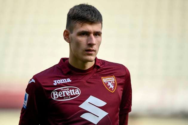 Torino FC v US Cremonese - Friendly Gvidas Gineitis of Torino FC looks on prior to the friendly football match between Torino FC and US Cremonese. Turin Italy Copyright: xNicolòxCampox