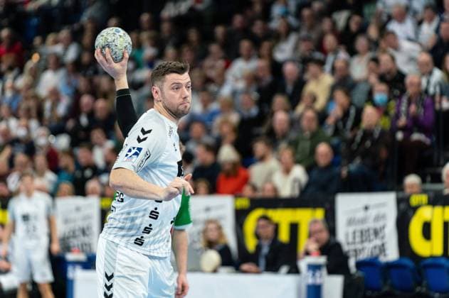 7 Meters Niclas Ekberg THW Kiel 18 THW Kiel vs GWD Minden, Handball, Bundesliga, Matchday 18, Season 2022 2023, 26 12 2022 Press photo Marcel von Fehrn THW Kiel vs GWD Minden, Handball, Bundesliga, Matchday 18, Season 2022 2023, 26 12 2022 Kiel Copyright: xEibner-Pressefoto MarcelxvonxFehrnx EP_EER