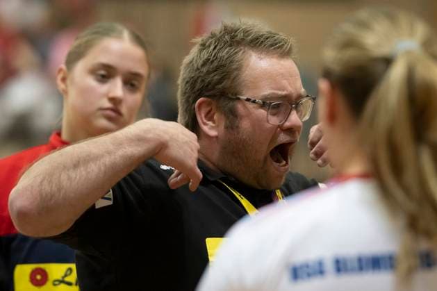 Halle, Germany 30 December 2022 1 HBL women 2022 2023 SV Union Halle Neustadt Wildcats vs Blomberg Lippe coach Steffen Birkner Blomberg SWH arena Sachsen Anhalt Copyright: xFotostandx xBallaschx