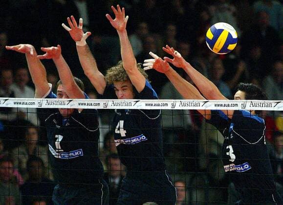Volleyball, Champions League, SC Charlottenburg Berlin - Olympiakos Piraeus 1:3