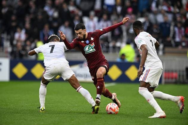 Football, Coupe de France, Olympique Lyon - FC Metz