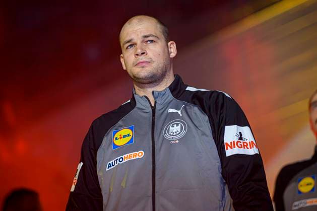 Bremen, 07 January 2023 Handball Men Country Match, Germany vs Iceland Paul Drux Germany Fuechse Berlin Bremen ÖVB Arena Germany