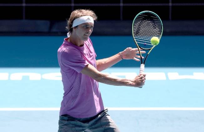 Tennis, Australian Open, Alexander Zverev Training