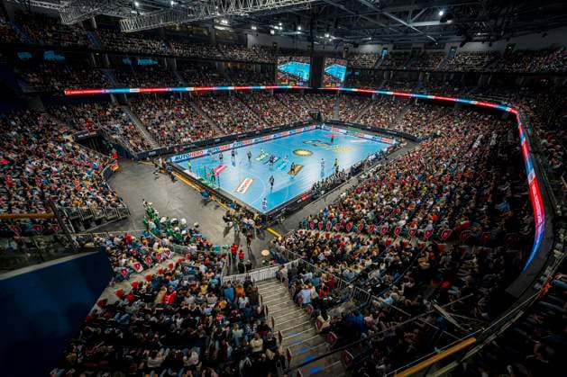 Hannover, 08. Januar 2023: Handball Maenner Laenderspiel, Deutschland vs. Island Übersicht ZAG Arena Hannover ZAG Arena Deutschland *** Hannover, 08 January 2023 Handball Maenner Laenderspiel, Germany vs Iceland Overview ZAG Arena Hannover ZAG Arena Germany