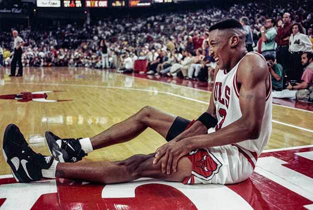 RECORD DATE NOT STATED NBA, Basketball Herren, USA Basketball Scottie Pippen, Chicago Bulls NBA Basketball, Scottie Pippen, Chicago Bulls @ 1993 Finals game 3 vs Suns Copyright: xDUOMO PCNx BSK082797