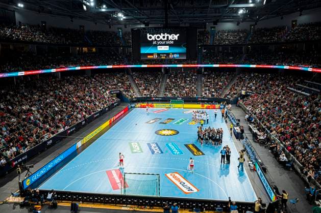 Hannover, 08. Januar 2023: Handball Maenner Laenderspiel, Deutschland vs. Island Übersicht ZAG Arena Hannover ZAG Arena Deutschland *** Hannover, 08 January 2023 Handball Maenner Laenderspiel, Germany vs Iceland Overview ZAG Arena Hannover ZAG Arena Germany