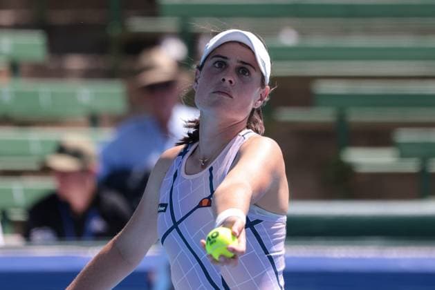 TENNIS KOOYONG CLASSIC, Kimberly Birrell of Australia during the Kooyong Classic tennis tournament at the Kooyong Lawn Tennis Club in Melbourne, Wednesday, January 11, 2023. ( NO ARCHIVING, EDITORIAL USE ONLY, NO USE IN BOOKS WITHOUT CONSENT MELBOURNE VICTORIA AUSTRALIA  Copyright: xDIEGOxFEDELEx 20230111001751013437