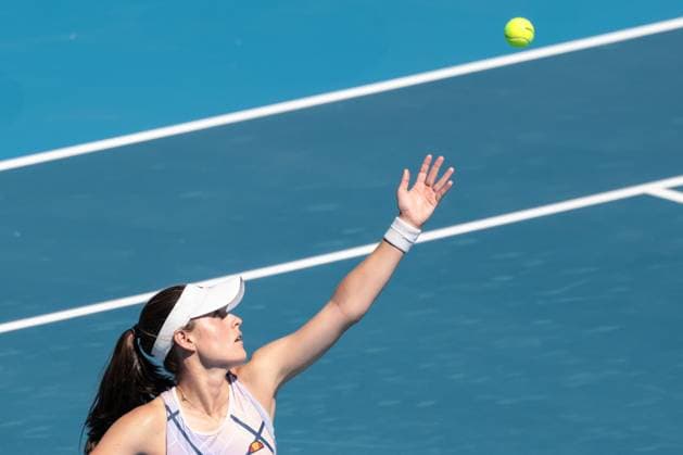 TENNIS KOOYONG CLASSIC, Kimberly Birrell of Australia during the Kooyong Classic tennis tournament at the Kooyong Lawn Tennis Club in Melbourne, Wednesday, January 11, 2023. ( NO ARCHIVING, EDITORIAL USE ONLY, NO USE IN BOOKS WITHOUT CONSENT MELBOURNE VICTORIA AUSTRALIA  Copyright: xDIEGOxFEDELEx 20230111001751014646