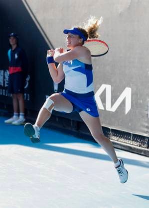 Anna Lena Friedsam GER , Australian Open 2023, Training in Melbourne, Victoria, Australia Copyright: xJuergenxHasenkopfx