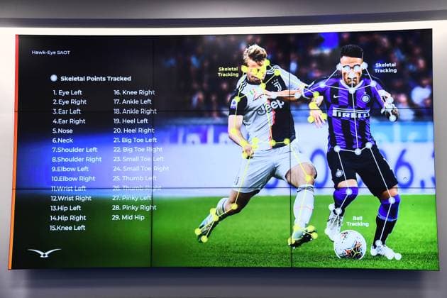 Football, Italy, Serie A, VAR, semi-automatic offside detection presentation