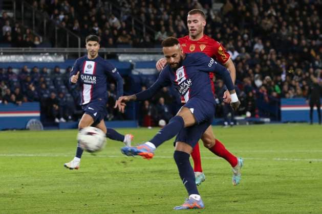 Neymar Jr (PSG) - But refuse FOOTBALL : Paris St Germain Vs Angers - Ligue 1 - 11 01 2023 MichaelBaucher Panoramic 