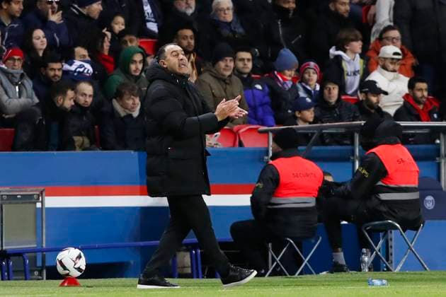 Abdel Bouhazama (SCO Angers) FOOTBALL : Paris St Germain Vs Angers - Ligue 1 - 11 01 2023 MichaelBaucher Panoramic 