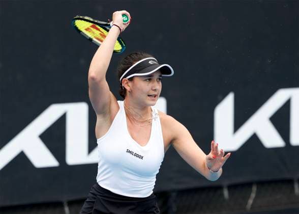 Eva Lys,Australian Open Qualifier,Melbourne Park Melbourne,Victoria Australia Copyright: xJuergenxHasenkopfx