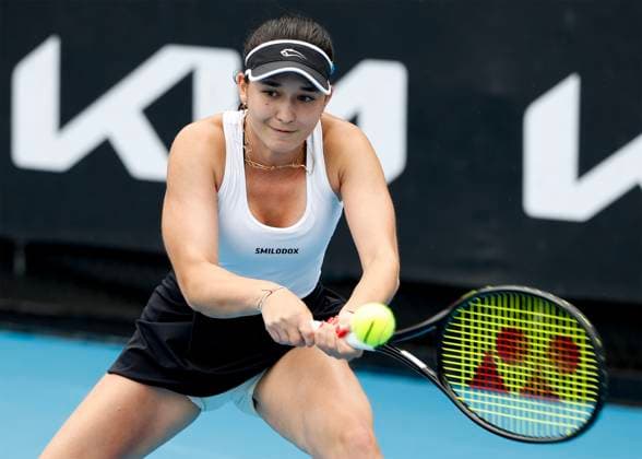 Eva Lys,Australian Open Qualifier,Melbourne Park Melbourne,Victoria Australia Copyright: xJuergenxHasenkopfx