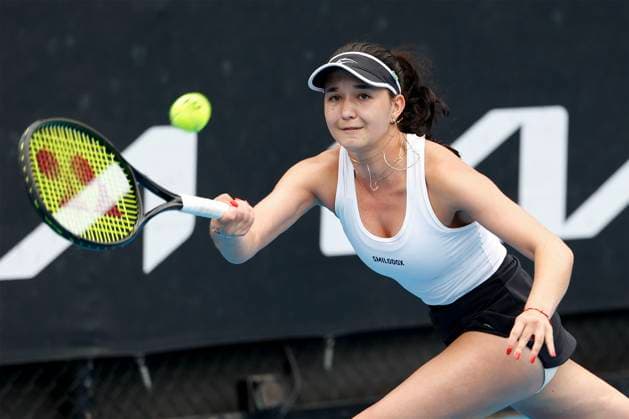 Eva Lys,Australian Open Qualifier,Melbourne Park Melbourne,Victoria Australia Copyright: xJuergenxHasenkopfx