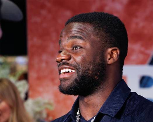 Frances Tiafoe Frances Tiafoe, Netflix Breakpoint Red carpet event, Australian Open 2023, Melbourne Park, Victoria, Australia Australian Open Melbourne Park Melbourne Victoria Australia 12 01 2023 Copyright: xJuergenxHasenkopfx
