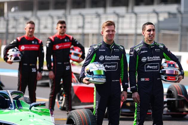 BUEMI Sebastien (swi), Envision Racing, Spark-Jaguar, Jaguar I - Time 6, portrait CASSIDY Nick (nzl), Envision Racing, Spark-Jaguar, Jaguar I - Time 6, portrait during the 2023 Mexico City ePrix, 1st meeting of the 2022-23 ABB FIA Formula E World Championship, WM, Weltmeisterschaft on the Autodromo Hermanos Rodriguez from January 12 to 14, in Mexico City, Mexico - AUTO - 2022 FORMULA E MEXICO CITY ePRIX DPPI Panoramic 03423001_0A3A2722.JPG
