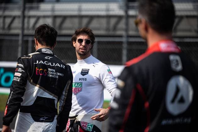 DA COSTA Antonio Felix (prt), TAG HAUER Porsche Formula E Team, Porsche 99X Electric, portrait during the 2023 Mexico City ePrix, 1st meeting of the 2022-23 ABB FIA Formula E World Championship, WM, Weltmeisterschaft on the Autodromo Hermanos Rodriguez from January 12 to 14, in Mexico City, Mexico - AUTO - 2022 FORMULA E MEXICO CITY ePRIX DPPI Panoramic  03423001_GH_0026