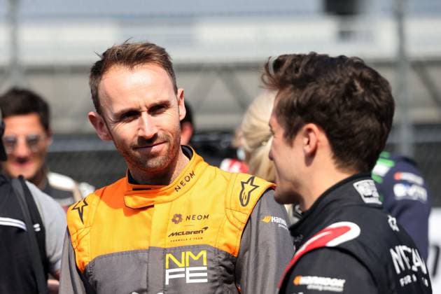 Rene Rast GER Mclaren, Formula E FIA World Championship, Season 9, Mexico City E Prix, 12 01 2023, MEX, Portrait