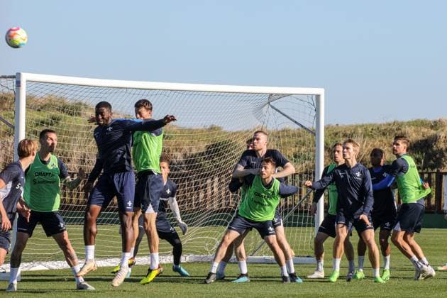 Winter preparation in Spain, El Saler training preparation winter break 2022 23 Darmstadt 98, on 12 01 23 in , El Saler Photo Alfio Marino xamx Copyright: www.alfiomarino.de