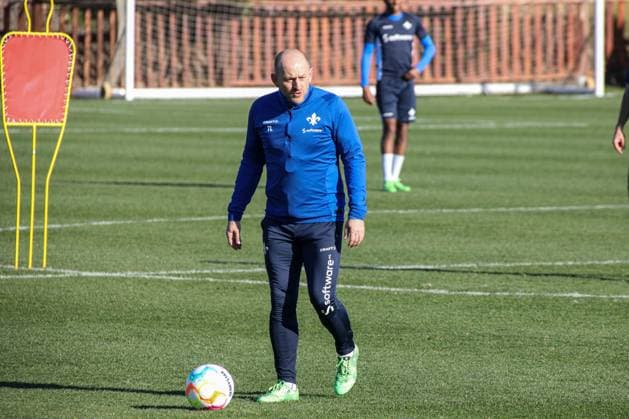 Football, 2. BL, SV Darmsatdt 98 Training Camp in El Saler