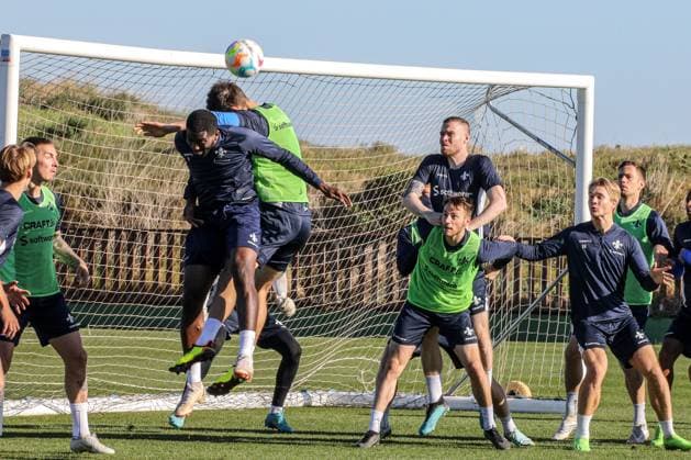 Winter preparation in Spain, El Saler training preparation winter break 2022 23 Darmstadt 98, on 12 01 23 in , El Saler Photo Alfio Marino xamx Copyright: www.alfiomarino.de