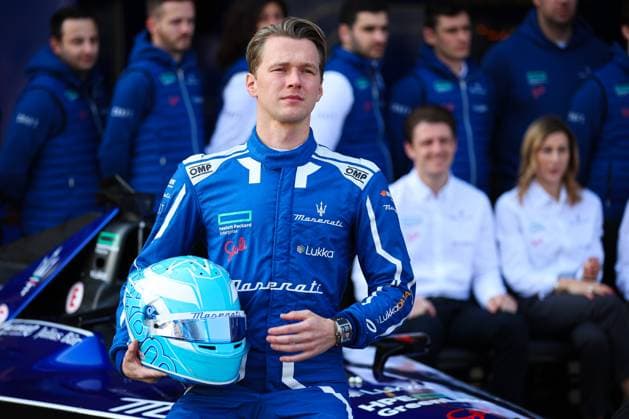 GUNTHER Maximilian (ger), Maserati MSG Racing, Spark-Venturi, portrait during the 2023 Mexico City ePrix, 1st meeting of the 2022-23 ABB FIA Formula E World Championship, WM, Weltmeisterschaft on the Autodromo Hermanos Rodriguez from January 12 to 14, in Mexico City, Mexico - AUTO - 2023 FORMULA E MEXICO CITY ePRIX DPPI Panoramic  03423001_0A3A2948.JPG