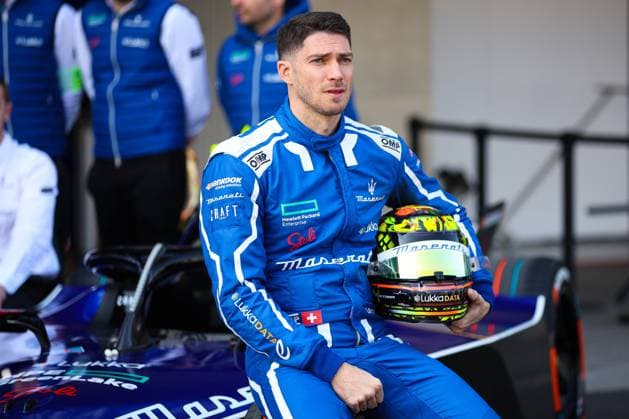 MORTARA Edoardo (swi), Maserati MSG Racing, Spark-Venturi, portrait during the 2023 Mexico City ePrix, 1st meeting of the 2022-23 ABB FIA Formula E World Championship, WM, Weltmeisterschaft on the Autodromo Hermanos Rodriguez from January 12 to 14, in Mexico City, Mexico - AUTO - 2023 FORMULA E MEXICO CITY ePRIX DPPI Panoramic  03423001_0A3A2955.JPG