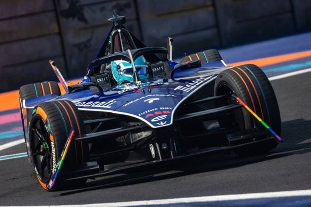 07 GUNTHER Maximilian (ger), Maserati MSG Racing, Spark-Venturi, action during the 2023 Mexico City ePrix, 1st meeting of the 2022-23 ABB FIA Formula E World Championship, WM, Weltmeisterschaft on the Autodromo Hermanos Rodriguez from January 12 to 14, in Mexico City, Mexico - AUTO - 2023 FORMULA E MEXICO CITY ePRIX DPPI Panoramic  03423001_GH_1138