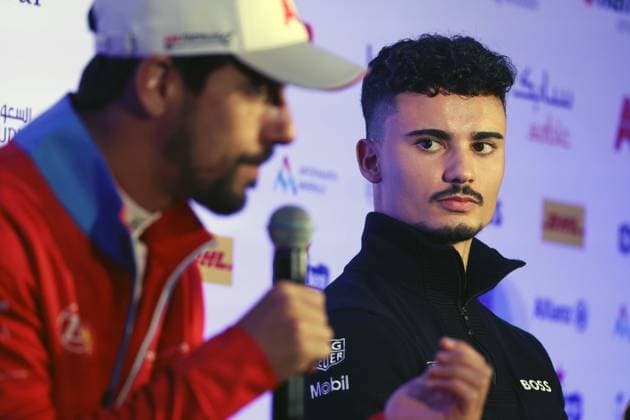 Lucas di Grassi BRA and Pascal Wehrlein GER , Press Conference, Formula E FIA World Championship, Season 9, Mexico City E Prix, 13 01 2023, MEX