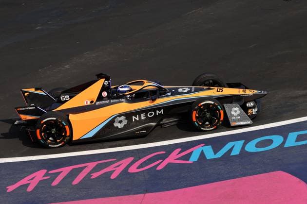 Rene Rast GER McLareni, Formula E FIA World Championship, Season 9, Mexico City E Prix, 13 01 2023, MEX